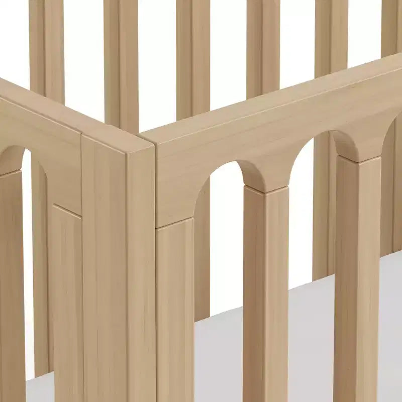 Lit de bébé évolutif 3-en-1 avec barrière de sécurité pour tout-petit