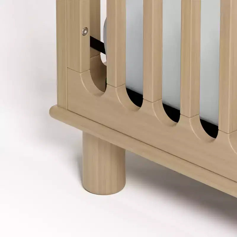 Lit de bébé évolutif 3-en-1 avec barrière de sécurité pour tout-petit