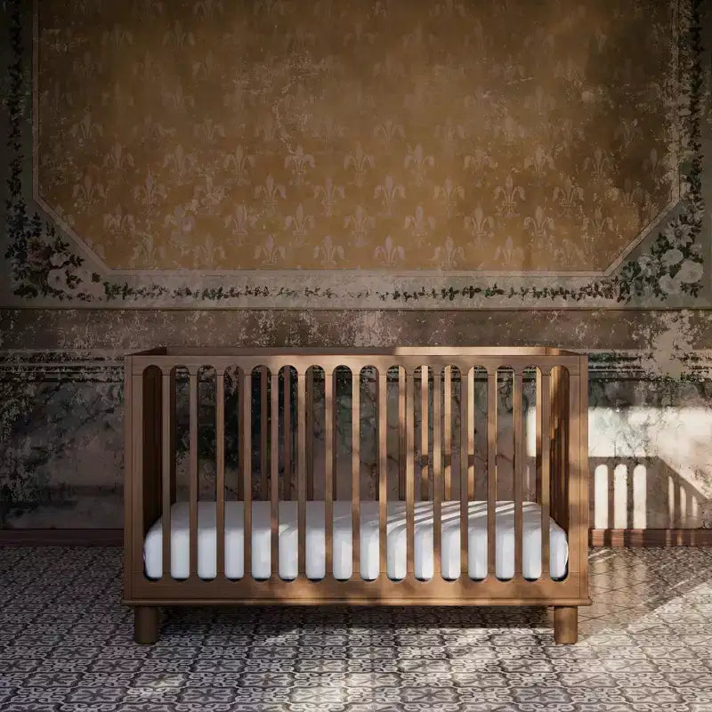 Lit de bébé évolutif 3-en-1 avec barrière de sécurité pour tout-petit