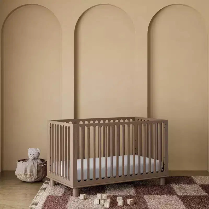 Lit de bébé évolutif 3-en-1 avec barrière de sécurité pour tout-petit