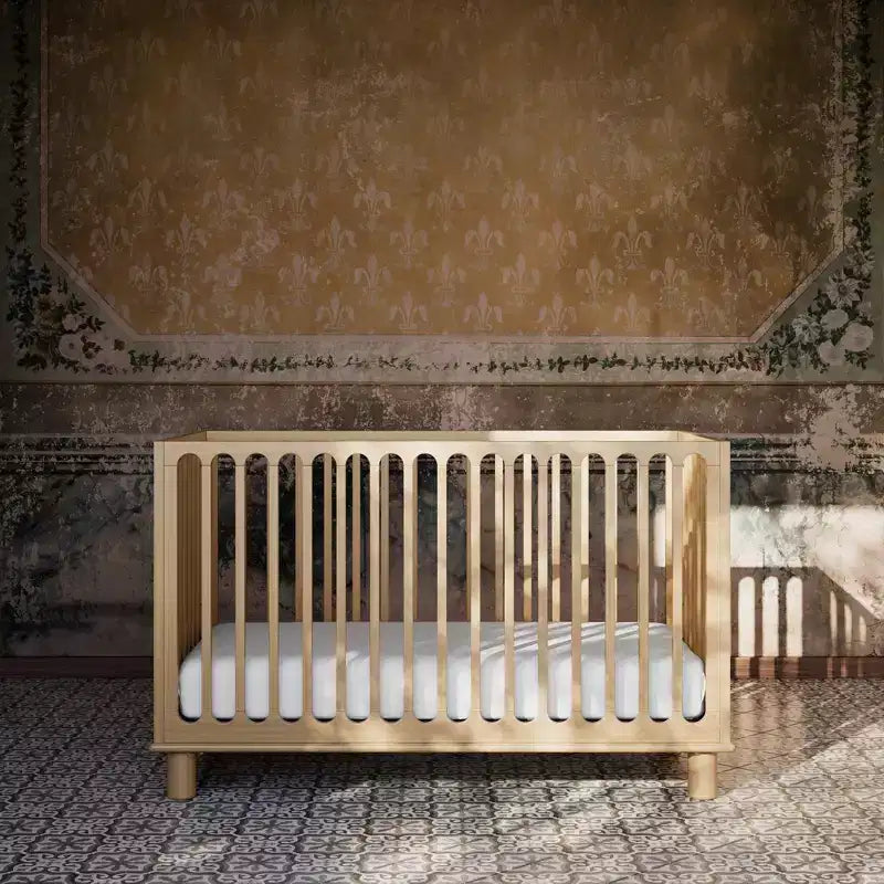 Lit de bébé évolutif 3-en-1 avec barrière de sécurité pour tout-petit