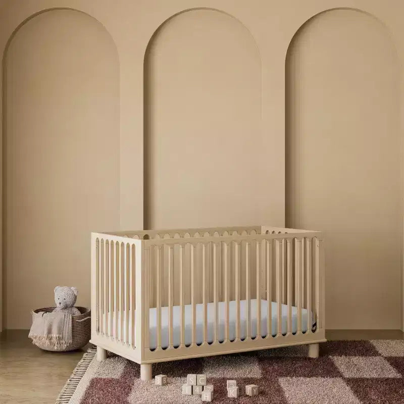 Lit de bébé évolutif 3-en-1 avec barrière de sécurité pour tout-petit