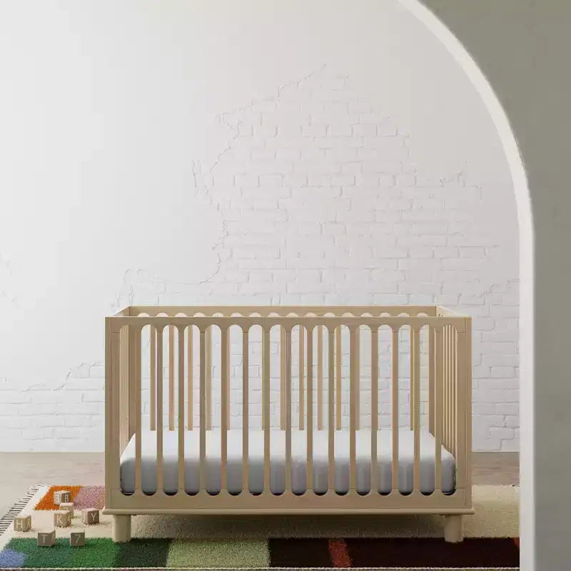 Lit de bébé évolutif 3-en-1 avec barrière de sécurité pour tout-petit