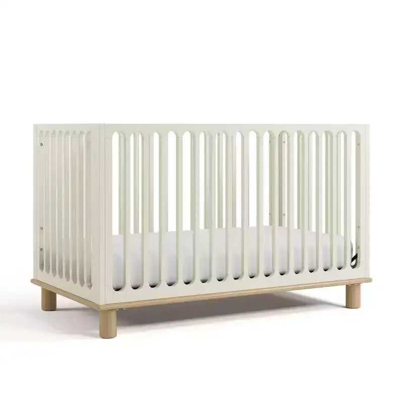 Lit de bébé évolutif 3-en-1 avec barrière de sécurité pour tout-petit
