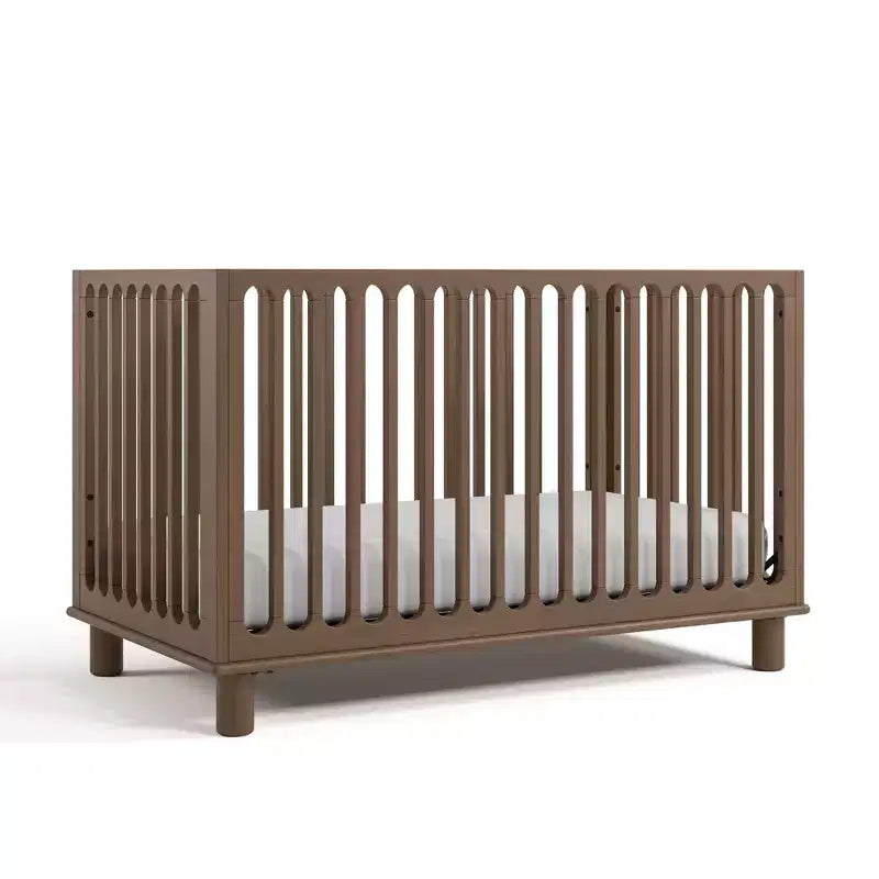 Lit de bébé évolutif 3-en-1 avec barrière de sécurité pour tout-petit