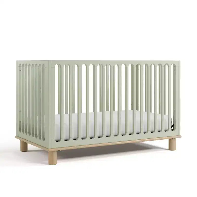 Lit de bébé évolutif 3-en-1 avec barrière de sécurité pour tout-petit