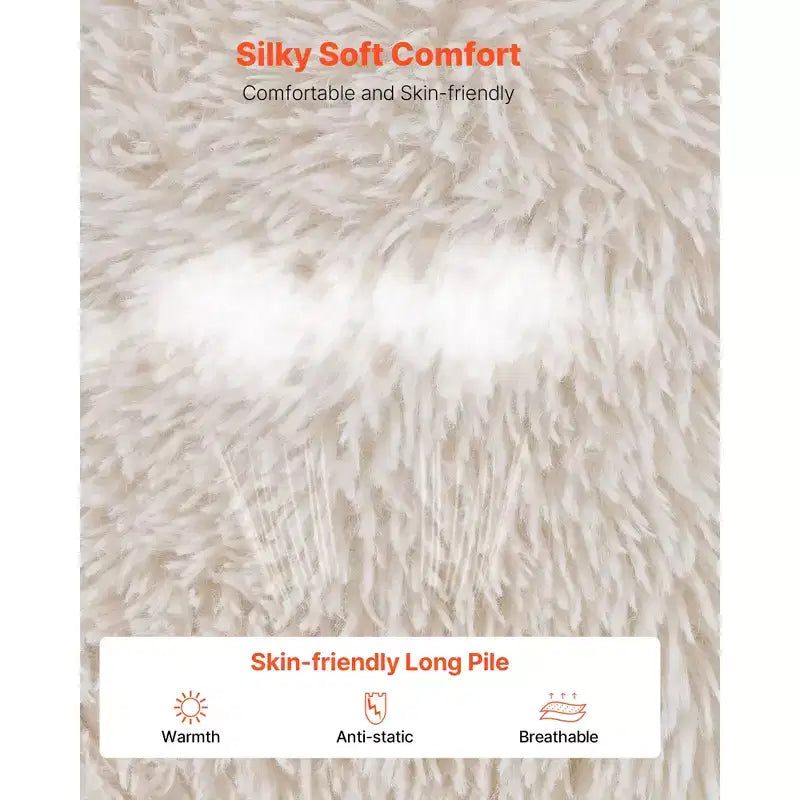 Pouf poire, Canapé-pouf avec accoudoirs pour adultes, Peluche moelleuse et rembourrage en mousse haute densité, Pouf adulte avec fermeture éclair, Beige